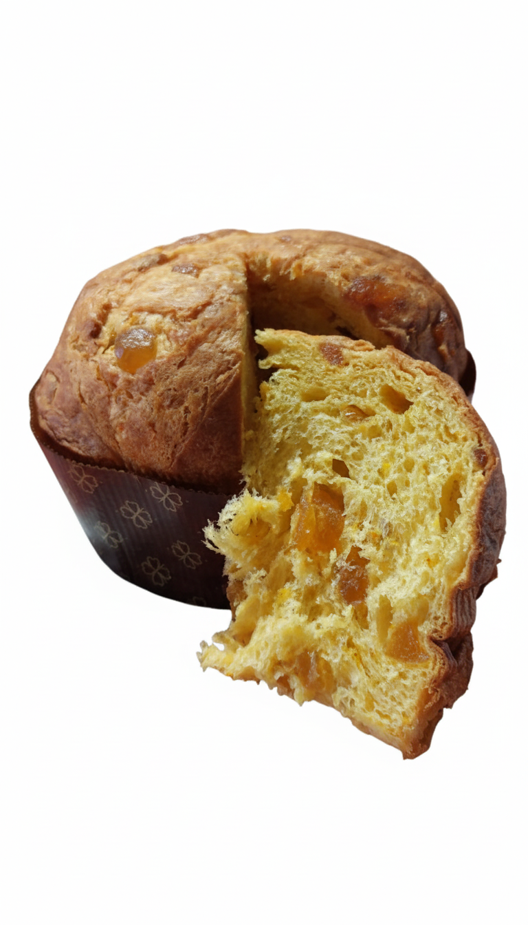 Panettone artigianale albicocca e zafferano