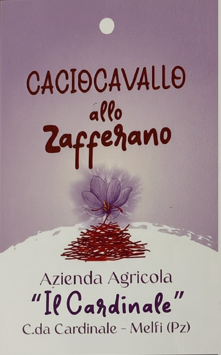 Caciocavallo allo zafferano