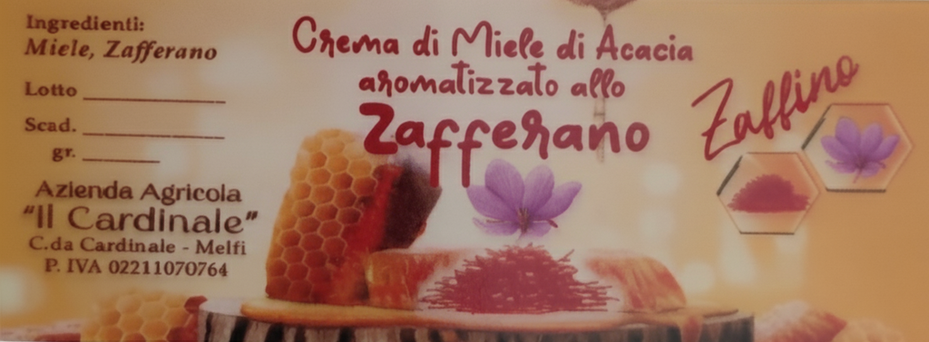 Crema di Miele di Acacia allo Zafferano