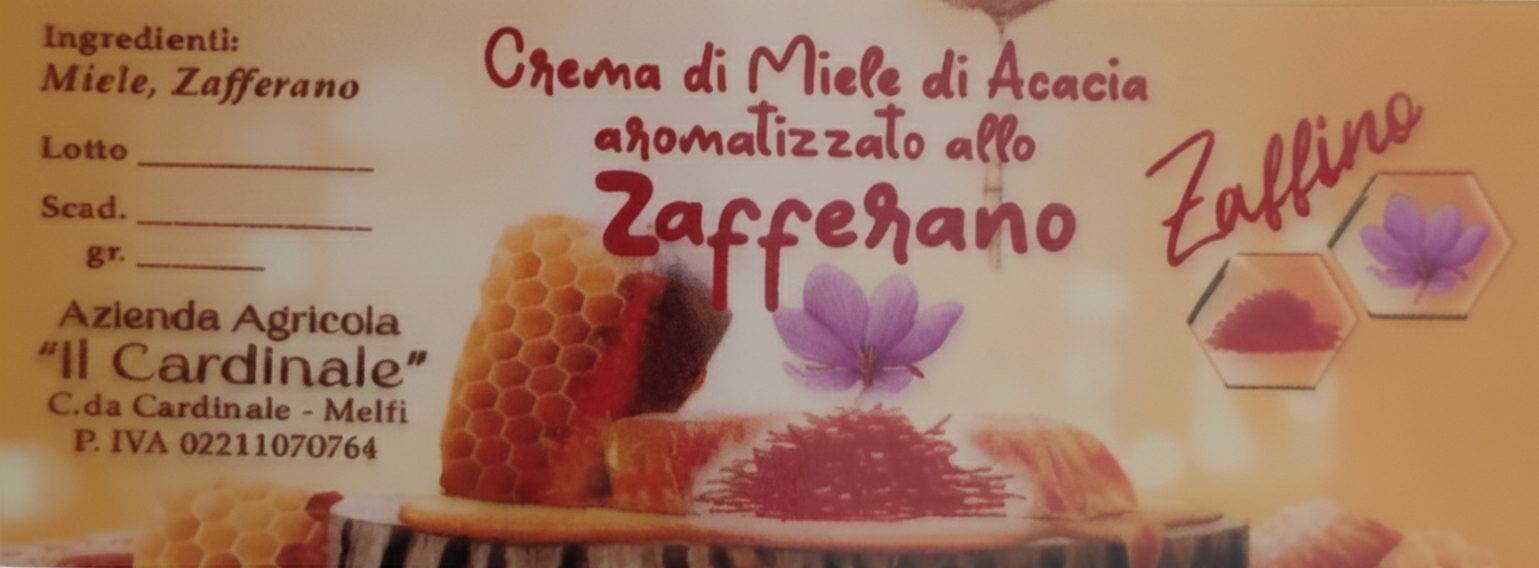 Crema di Miele di Acacia allo Zafferano