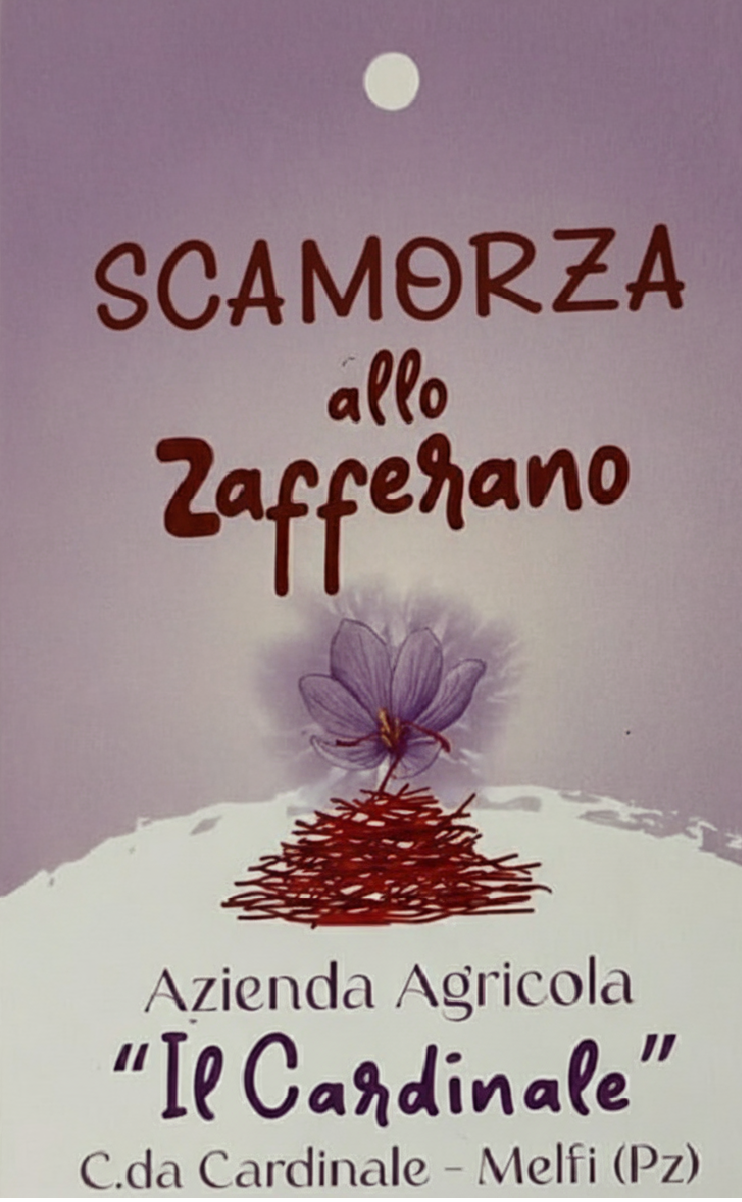 Scamorza allo zafferano
