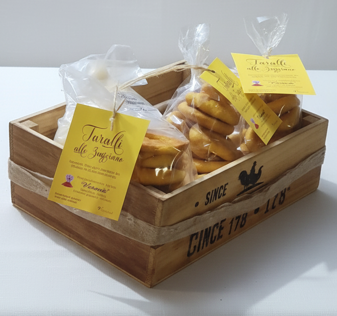 Taralli allo zafferano